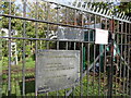 Mannock Road Allotments Fortified Gate