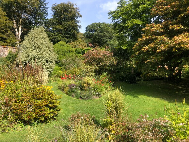 Walled garden, Colby Woodland Garden © Eirian Evans :: Geograph Britain ...