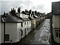 A deserted Sun Street, Lewes