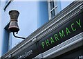 NT5173 : Pharmacy sign by Richard Sutcliffe