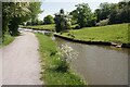 Narrow part of the Peak Forest Canal