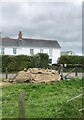 Covered woodpile, Maengwyn Hir