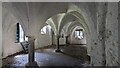TM4599 : St Olave's Priory Refectory Undercroft by Sandy Gerrard