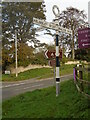 Direction Sign – Signpost by the B1257 in Amotherby