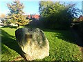 Stone in Jubilee Garden, Bredgar