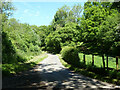 Lane towards Swingfield Street