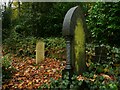SE1116 : Gravestones in the upper burial ground, Sr Mark's, Longwood by Humphrey Bolton
