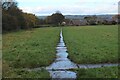 Footpath heading towards Rastrick