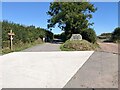 The lane to Woodhouse Barn