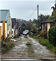 ST5493 : Dead-end side road in Sedbury, Gloucestershire by Jaggery