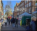 SO8454 : Worcester's Victorian Christmas Market by Roy Hughes