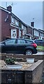 ST3090 : Two satellite dishes, Laurel Crescent, Malpas, Newport by Jaggery