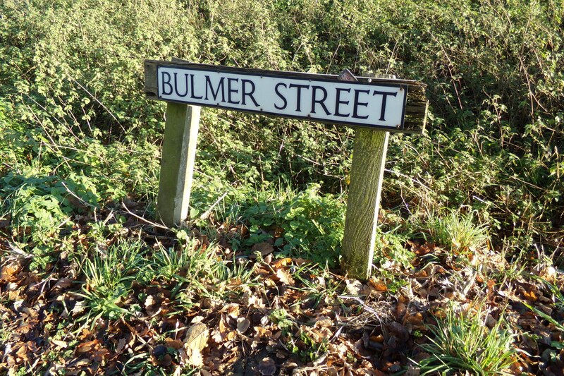 Bulmer Street sign © Geographer :: Geograph Britain and Ireland