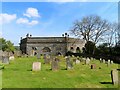 SU8294 : The churchyard on West Wycombe Hill by Steve Daniels