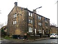 SE1735 : Old Three Storey Houses, Stone Hall Road, Eccleshill, Bradford by Stephen Armstrong