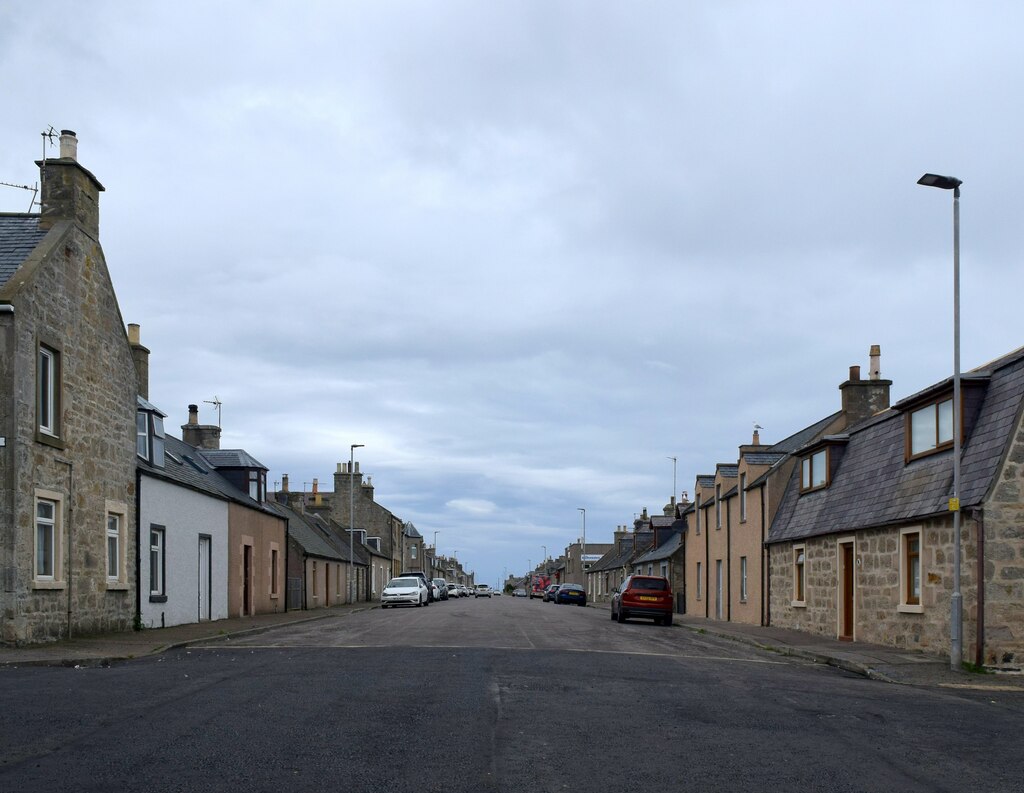 View Along Commerce Street Lossiemouth Bill Harrison Geograph   7666049 F7227e9a 1024x1024 