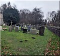 ST5598 : SW side of the churchyard, Tidenham Chase, Gloucestershire by Jaggery