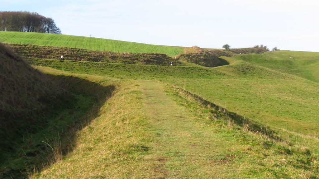 Wansdyke on the eastern slope of... © Colin Park :: Geograph Britain ...