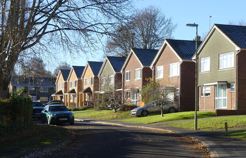 Burley Road, Harestock © Andrew Smith Geograph Britain and Ireland