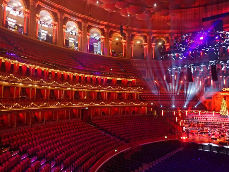 Christmas at the Royal Albert Hall © Marathon Geograph Britain and