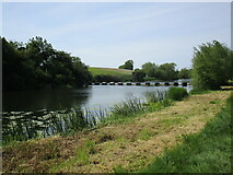 SP1452 : The River Avon at Welford on Avon by Jonathan Thacker