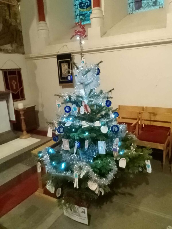 Christmas tree is All Saint's church © T Eyre :: Geograph Britain and ...