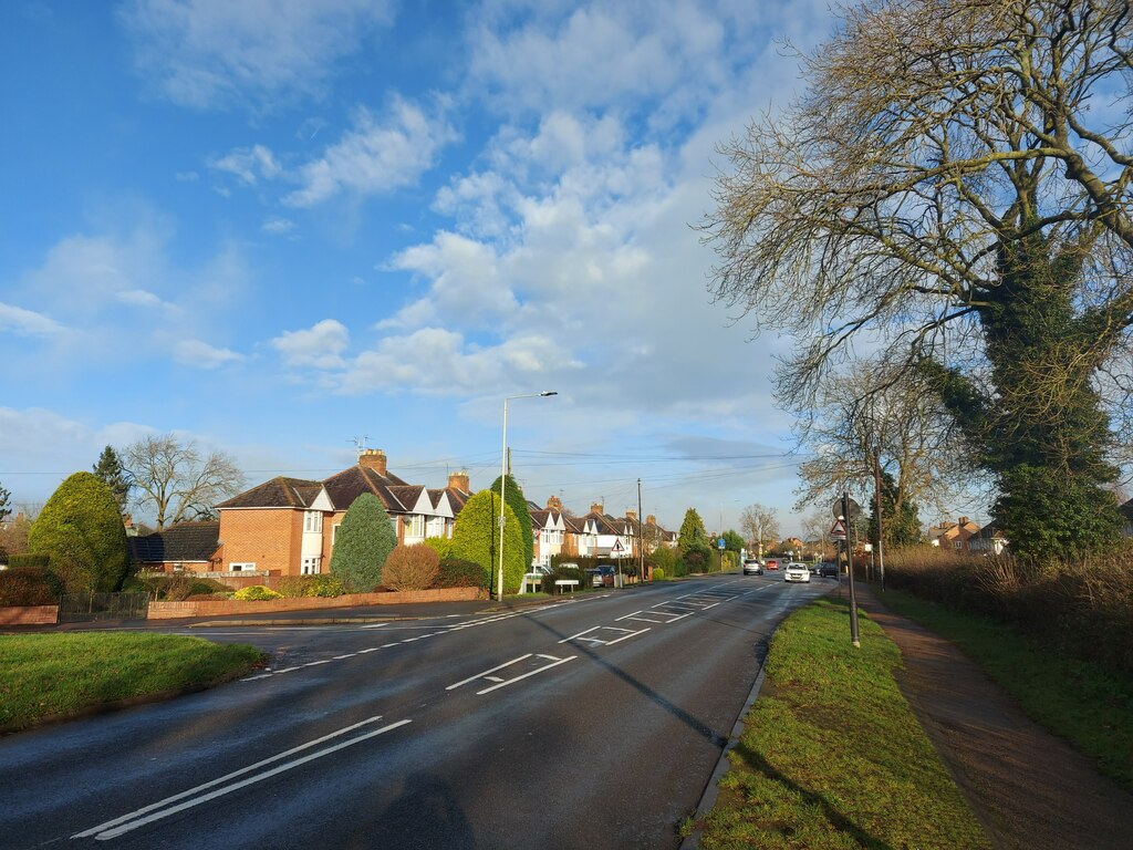 Lutterworth Road entering Blaby © Tim Heaton :: Geograph Britain and ...