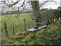 NY8465 : Bench near the Tofts by Oliver Dixon
