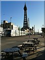 SD3036 : Blackpool Tower from the North Pier by Stephen Craven