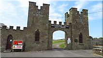 Q7528 : Gateway to Ballyheige Castle Golf Course by Colin Park