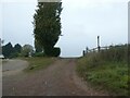 Farm and footpath access, Eccleswall Farm, Bromsash