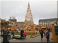 SJ8498 : Piccadilly Gardens Christmas Market 2023 by Gerald England