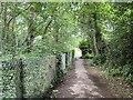 SJ7955 : Public footpath in Alsager by Jonathan Hutchins