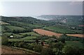 Charmouth and Lyme Regis from Hardown Hill