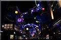 TQ2981 : View of the Christmas lights on Carnaby Street #2 by Robert Lamb