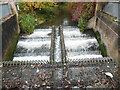 View of River Wye and Weir near Wycombe Retail Park, Wycombe Marsh