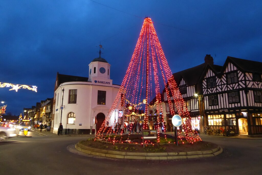 Christmas in StratforduponAvon © Philip Halling Geograph Britain