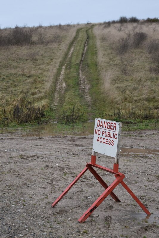Warning sign on Imber Range © David Martin :: Geograph Britain and Ireland