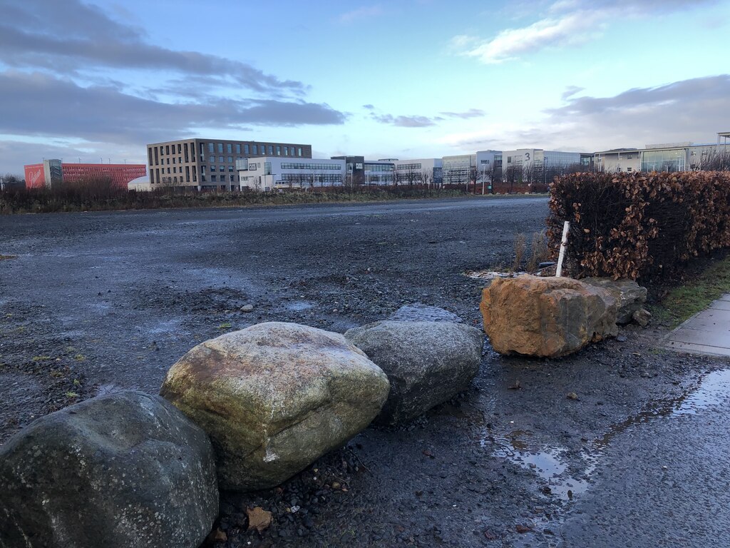 Vacant land, Edinburgh Park © Richard Webb Geograph Britain and Ireland