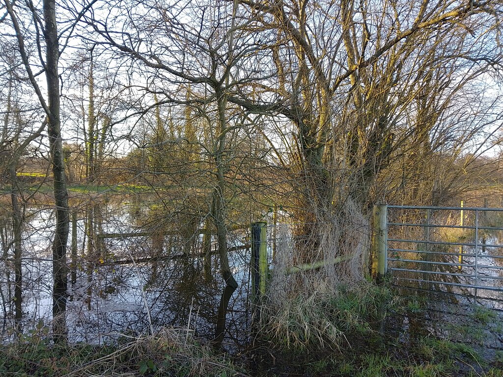 River Kennet flooding at Speen Moor © Oscar Taylor :: Geograph Britain ...