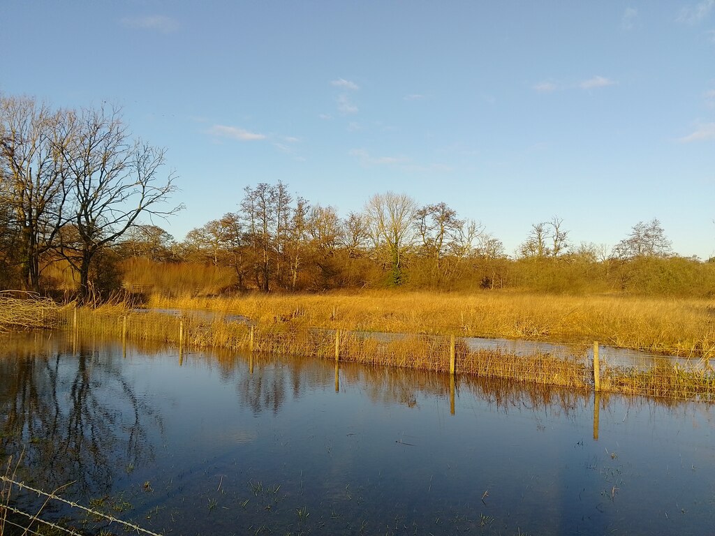 River Kennet flooding at Speen Moor © Oscar Taylor :: Geograph Britain ...