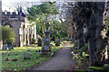 SJ9784 : Disley churchyard by Stephen McKay
