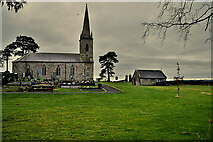 H4476 : Cappagh Parish Church of Ireland, Mountjoy Forest East by Kenneth  Allen