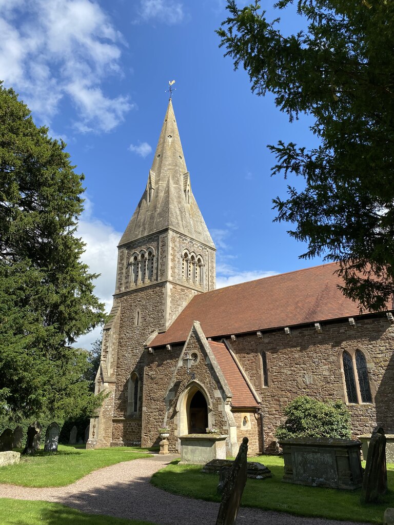 All Saints Church, Coddington © thejackrustles :: Geograph Britain and ...