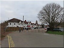 TQ2189 : Sheaveshill Avenue from Colindale Park by David Hawgood