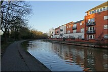 SK5639 : Nottingham Canal near Park Wharf by DS Pugh