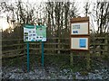 SJ8004 : Information boards in Albrighton by Jeremy Bolwell