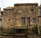 NZ7818 : A building backing on to Staithes Beck by habiloid