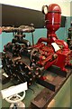 TQ4881 : Crossness Pumping station - steam pump in the valve house by Chris Allen