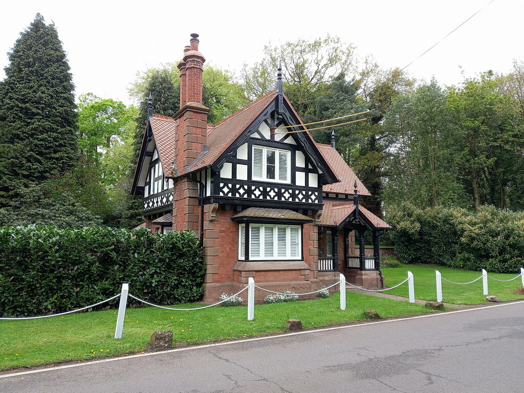 Gate Lodge to Lilleshall Hall © Richard Law Geograph Britain and Ireland